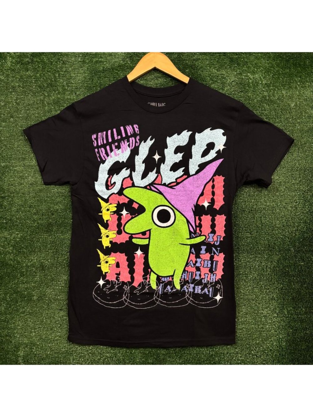 Cartoon Network Adult Swim Smiling Friends Glep T-Shirt Size Medium